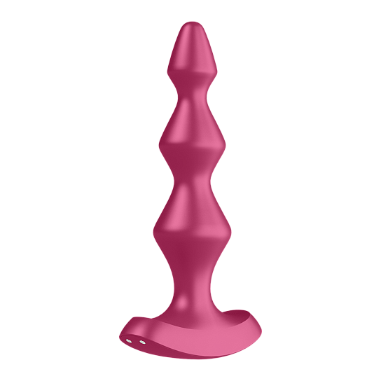 Анальная пробка с вибрацией Satisfyer Lolli Plug 1, бордо