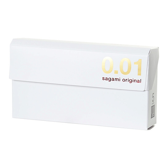 Полиуретановые презервативы Sagami Original 0,01 мм №5