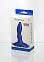 Анальная пробка-стимулятор Beginners P-spot Massager, синяя