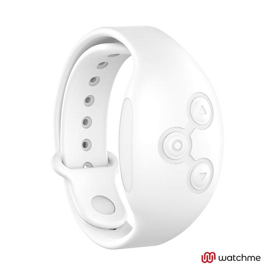 Вибратор для пар с пультом ДУ в виде часов WEARWATCH, розовый\белый
