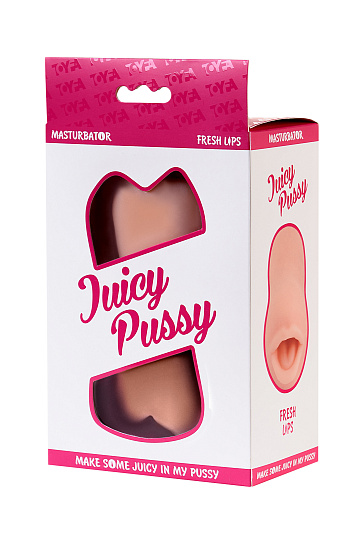Мастурбатор для члена Toyfa Juicy Pussy Fresh Lips ротик