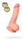 Фаллоимитатор на присоске Toyfa RealStick Elite, гнущийся, 18,5 см