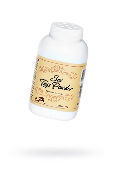 Пудра TOYS POWDER уход за любимыми секс-игрушками, 40 гр