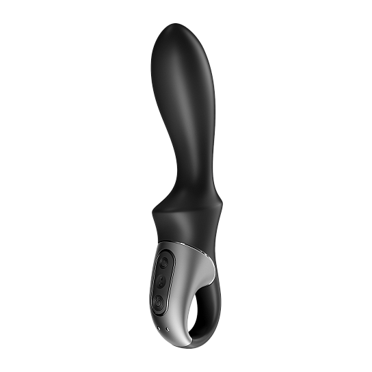 Анальный вибратор с функцией подогрева Satisfyer Heat Climax