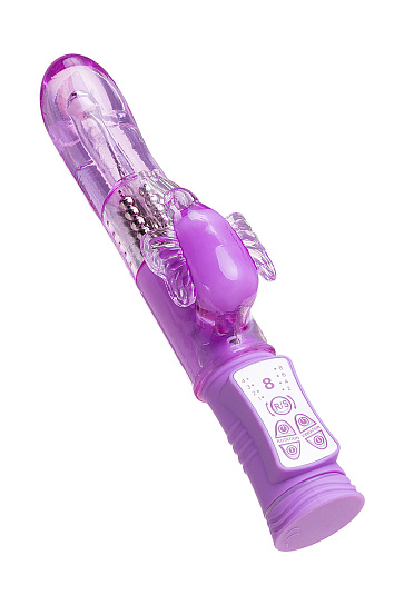 Вибратор A-Toys с функцией вращения, 22 см
