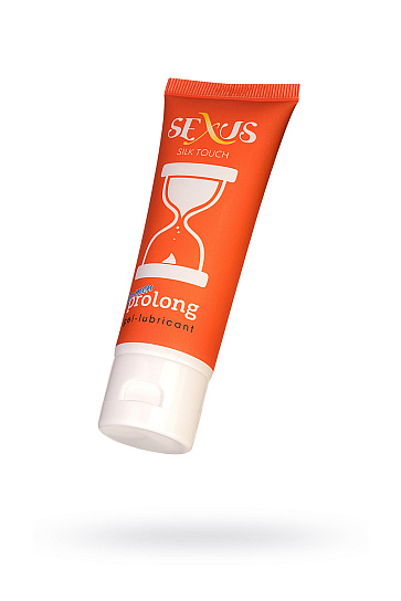 Продлевающая гель-смазка Sexus SILK TOUCH PROLONG, 50 мл