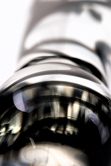 Двусторонний фаллоимитатор стеклянный GLASS 19,5 см