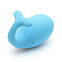 Вибратор-яйцо с пультом KisToy Doris, голубой