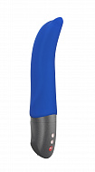 Голубой вибратор Diva Dolphin Battery+ выполненный в форме дельфина