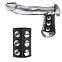 Утяжка для мошонки из экокожи Strap With Metal Snap, 6,3 см