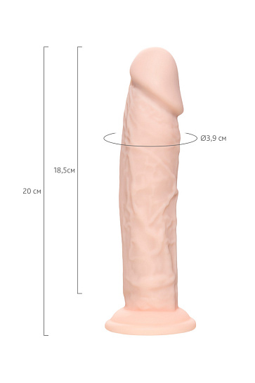 Фаллоимитатор RealStick Silicone Gabriel M, 20 см