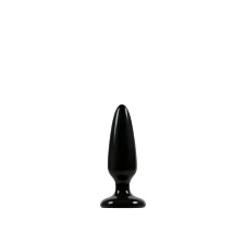 Анальная пробка мини Jelly Rancher Pleasure Plug - Mini, черная
