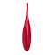 Вибратор для точечной стимуляции клитора Satisfyer Twirling Fun, красный