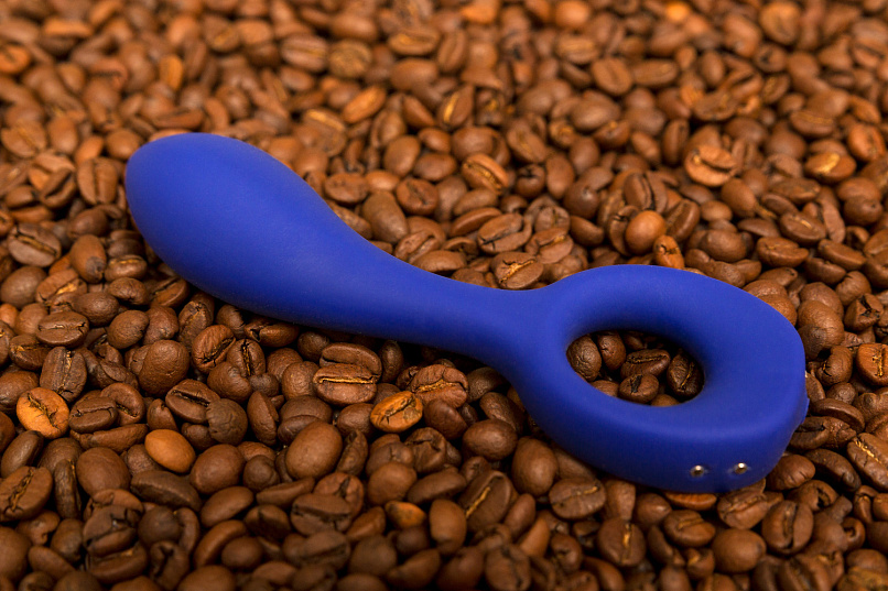 Вибратор двойной Fun Toys анатомический для пары Gpop, фиолетовый