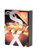 Кондомы Energy со вкусом энергетического напитка Sagami, упаковка 3 шт