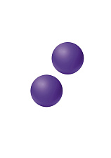 Вагинальные шарики Lexy без сцепки для укрепления мышц размер L, фиолетовые