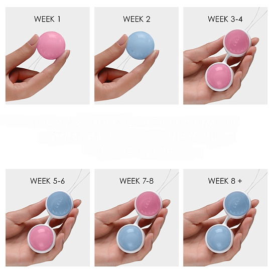 Вагинальные шарики Lelo Luna Beads Mini