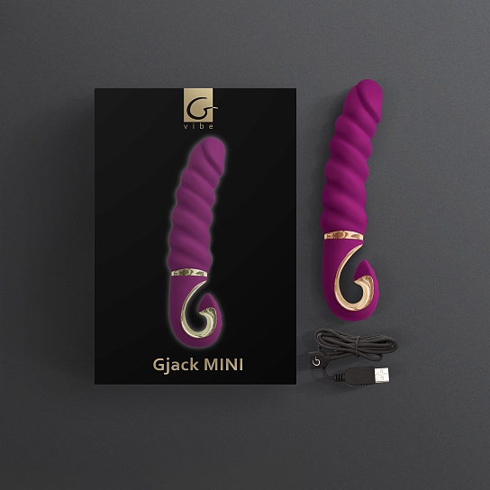 Уменьшенный вибратор Gvibe Gjack Mini, 19 см