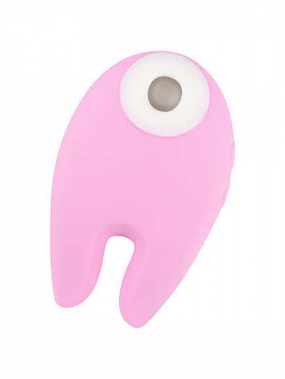 Вакуумно-волновой стимулятор с вибрацией Свободный ассортимент, розовый