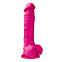 Реалистичный фаллоимитатор Colours - 8" Dildo, 19 см, розовый