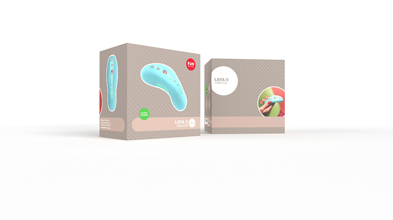 Вибратор Laya II, голубой, Fun Factory
