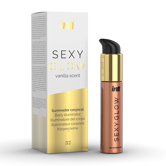 Увлажняющий гель-шиммер для тела Intt Sexy Glow, 60 мл