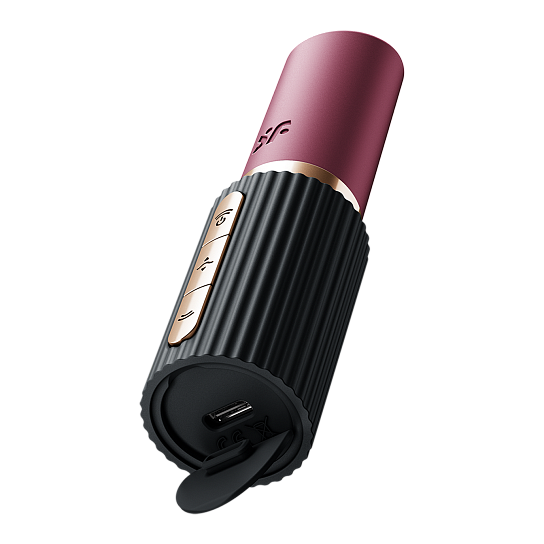 Вакуумный стимулятор Satisfyer Deep Kiss в виде помады, 30 режимов