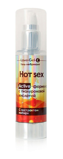 Вагинальный возбуждающий гель-смазка Биоритм LoveGel С - Hot Sex, 55 мл