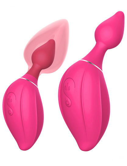 Вагинально-анальный вибратор расширяющийся Daphne