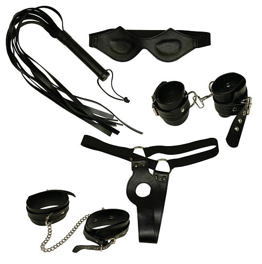 Комплект для подчинения Bondage Kit Extreme, черный