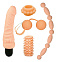 Набор для интимной стимуляции Nature Skin Lovers Kit, 5 предметов