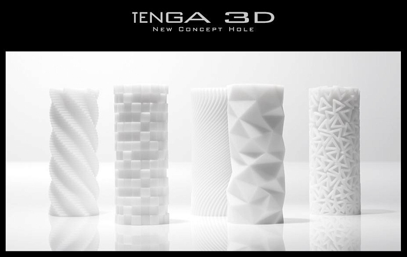 Мастурбатор Tenga 3D Pile с рельефом из треугольников Мастурбатор Tenga 3D Pile с рельефом из треугольников