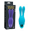 Многофункциональный вибростимулятор Dream Bunny 6.5 см, синий