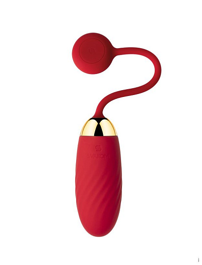 Виброяйцо с функцией управления через смартфон Svakom Ella Red