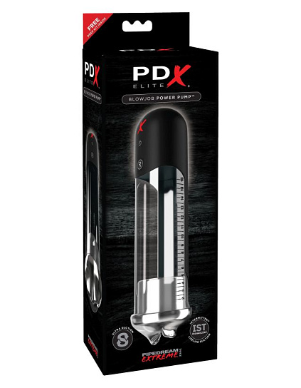 Автоматическая помпа имитирующая минет PDX ELITE Blowjob 17,5 см