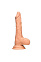 Фаллоимитатор Shots Media RealRock Realistic Dildo With Balls, 25 см, телесный Фаллоимитатор Shots Media RealRock Realistic Dildo With Balls, 25 см, телесный