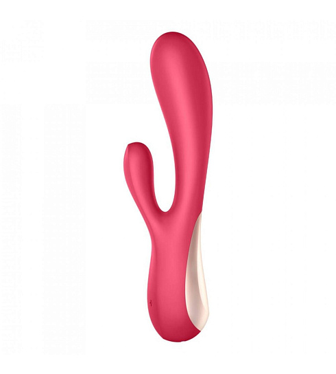 Вибромассажер Satisfyer Mono Flex с управлением через приложение, красный