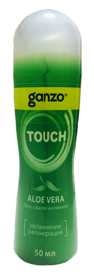 Гель-смазка GANZO ALOE с алоэ-вера, 50 мл