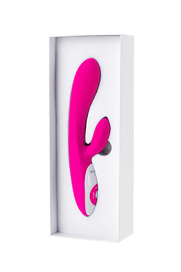 Женский хай-тек вибратор с клиторальным стимулятором Rythm