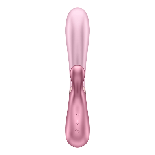 Вибратор-кролик с подогревом Satisfyer Hot Lover, розовый