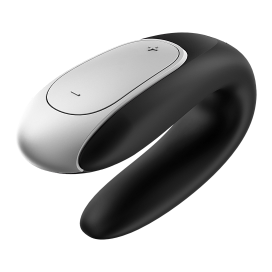 Вибратор для пар Satisfyer Double Fun, черный