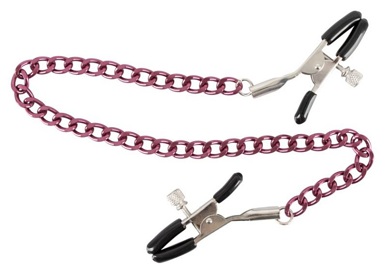 Зажимы на соски на цепочке CLAMPS CHAIN