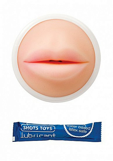 Мастурбатор-ротик имитирует чмокающий эффект RIDER MOUTH