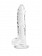 Фаллоимитатор Rocket прозрачный, 14 см