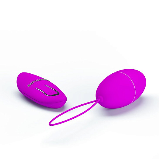 Виброяйцо фиолетовое Joanne с дистанционным пультом Pretty Love Baile