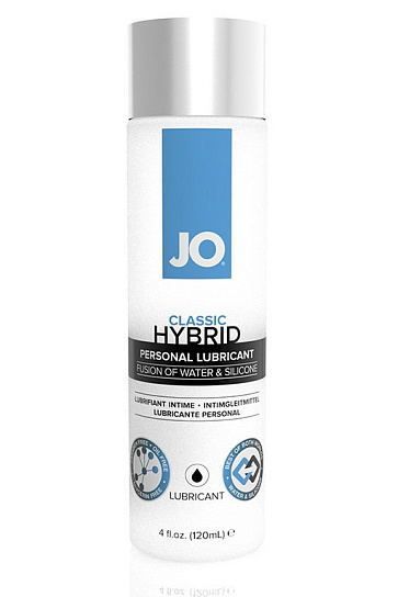 Лубрикант на водно-силиконовой основе JO Hybrid Lubricant, 120 мл