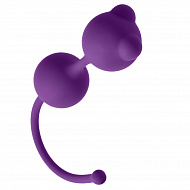 Вагинальные шарики Foxy для массажа интимных мышц, фиолетовые