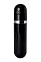 Силиконовая анальная втулка с пультом управления, черная