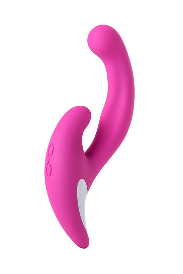 Эргономичный вибратор для двойной стимуляции JAVI, 22 см