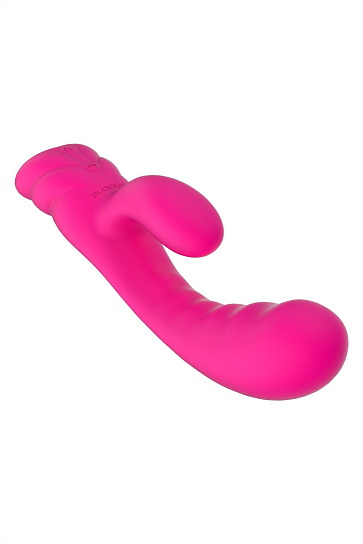 Вибратор с клиторальным стимулятором Nalone PureX2, розовый